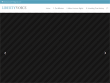 Tablet Screenshot of liberty-voice.net